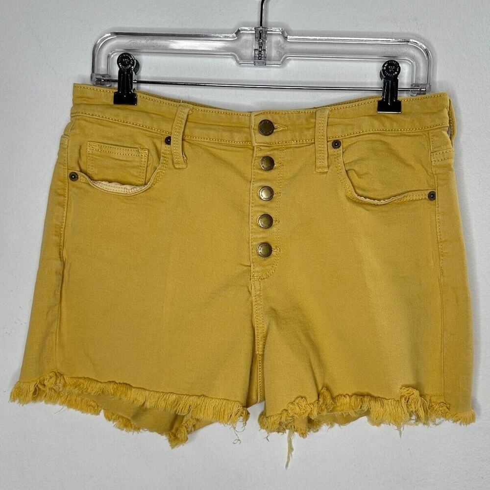 Universal Thread Mustard Yellow Button Fly Cut Of… - image 3